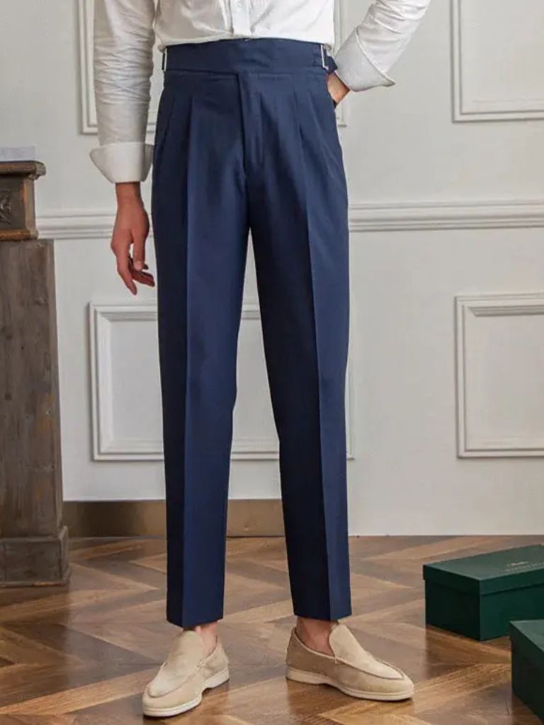Elegant Gurkha Trousers - Crown & Cuff
