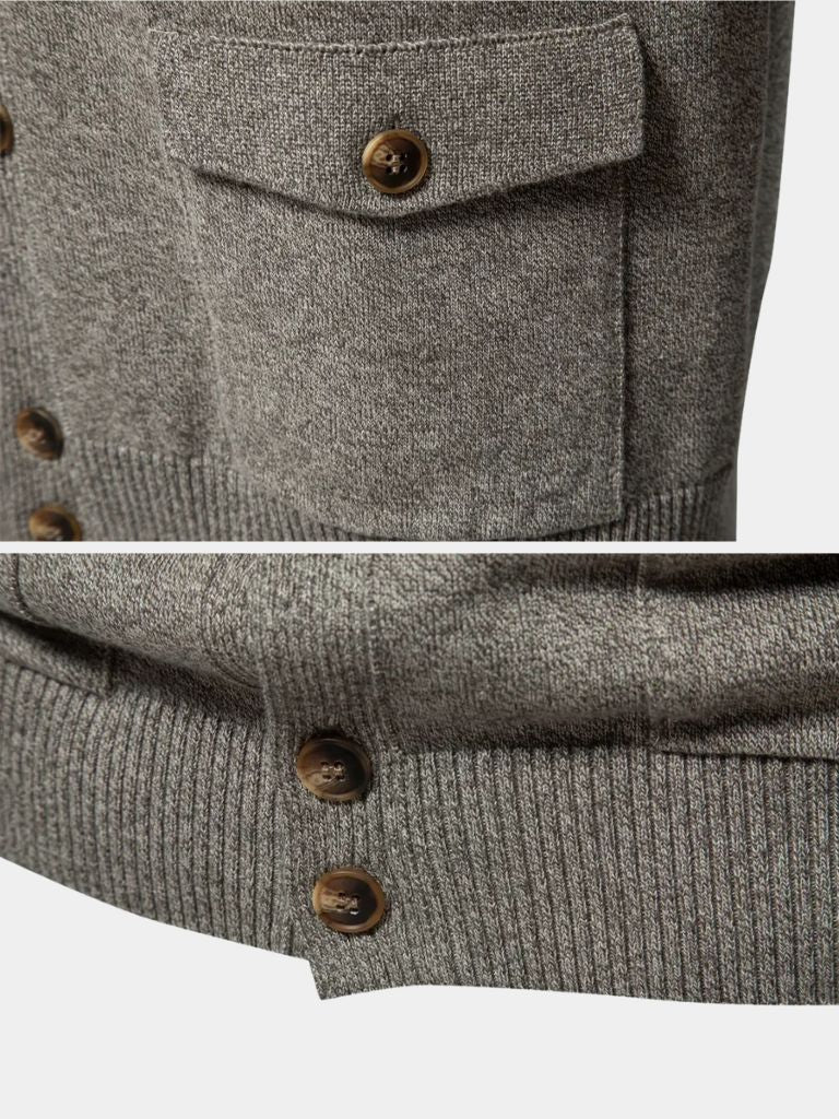 Essential Knit Cardigan - Crown & Cuff