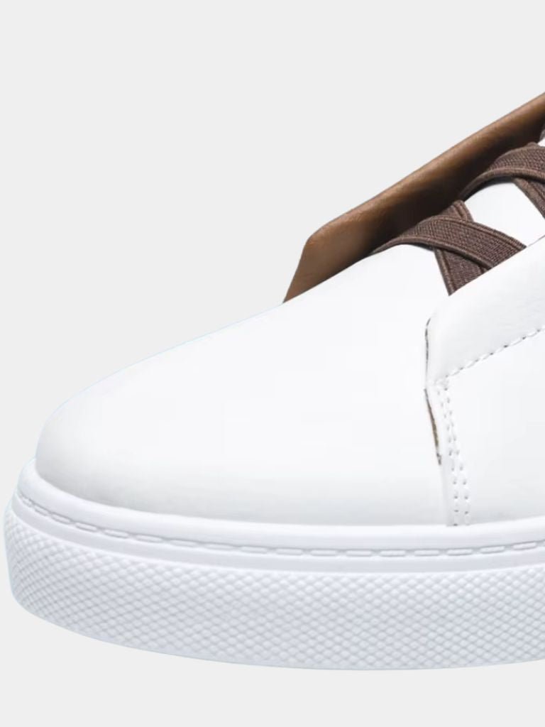 Essential Modern Leather Sneakers - Crown & Cuff