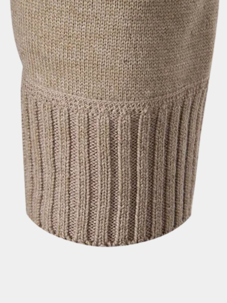 Essential Old Money Knit Sweater - Crown & Cuff
