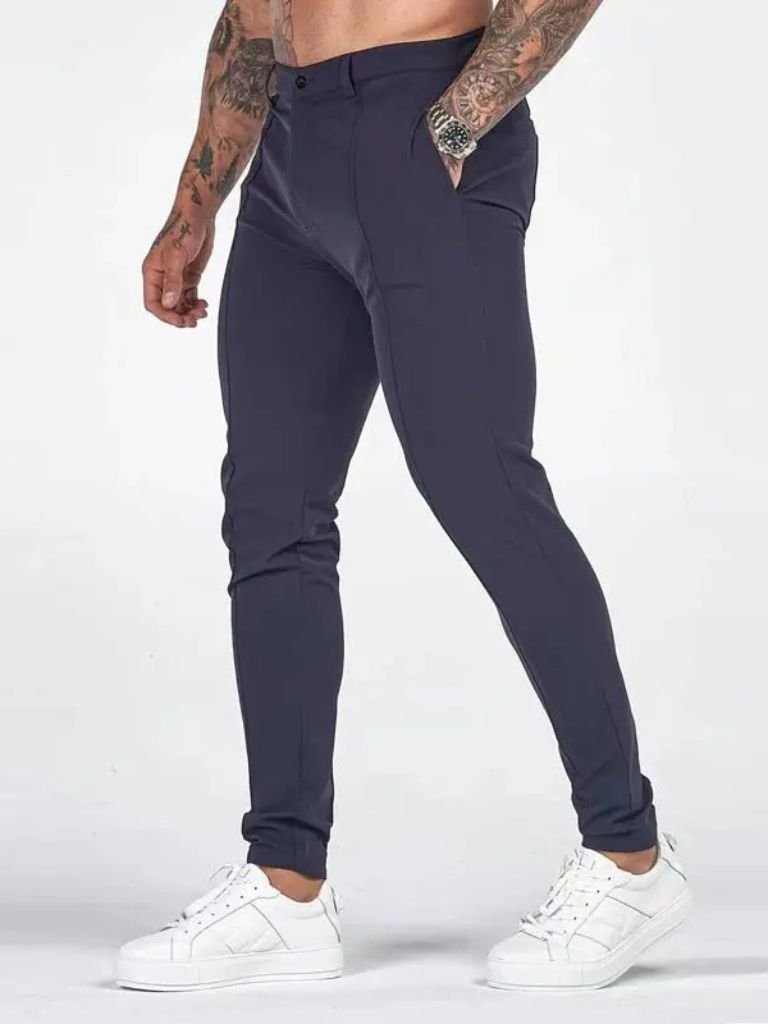 Essential Stretchy Skinny Trousers - Crown & Cuff