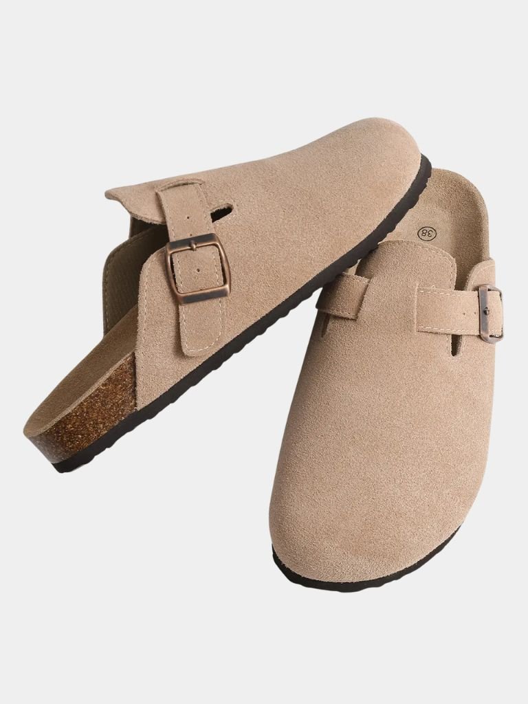 Essential Suede Clogs - Crown & Cuff
