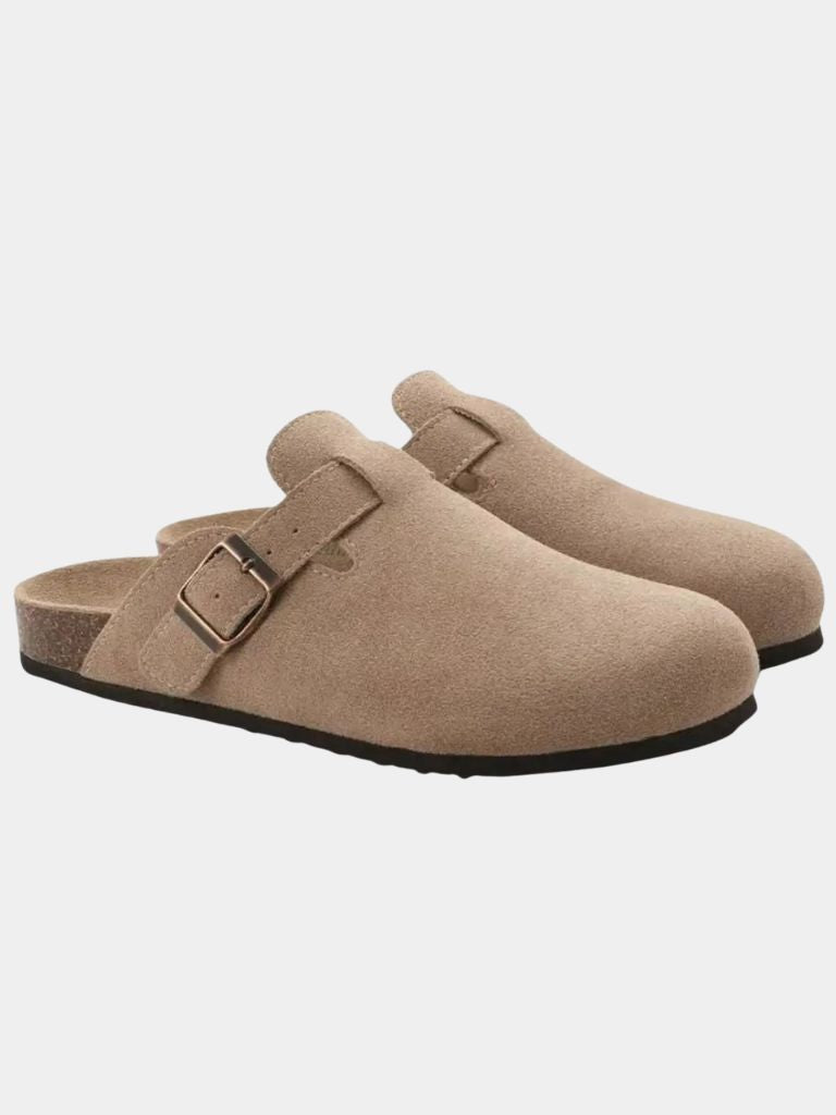 Essential Suede Clogs - Crown & Cuff