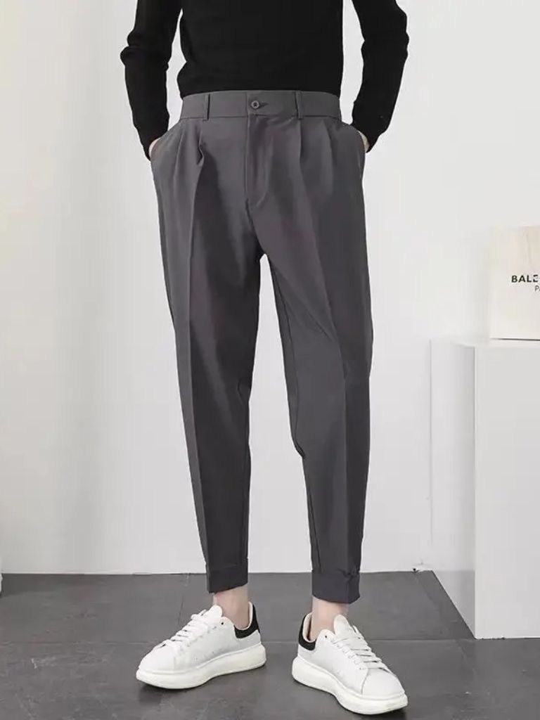 Essential Tailored Trousers - Crown & Cuff