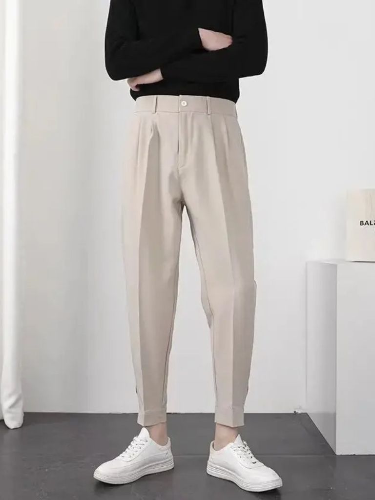 Essential Tailored Trousers - Crown & Cuff