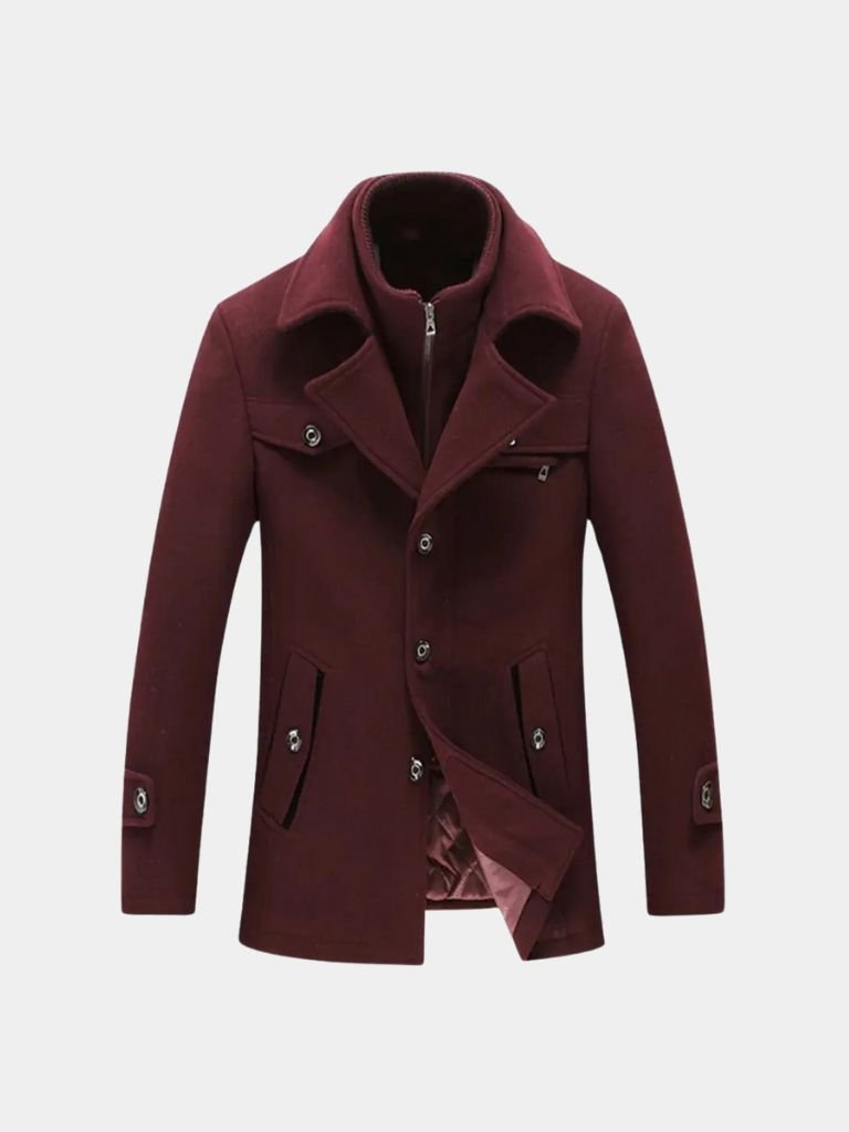 Essential Wool Blend Coat - Crown & Cuff