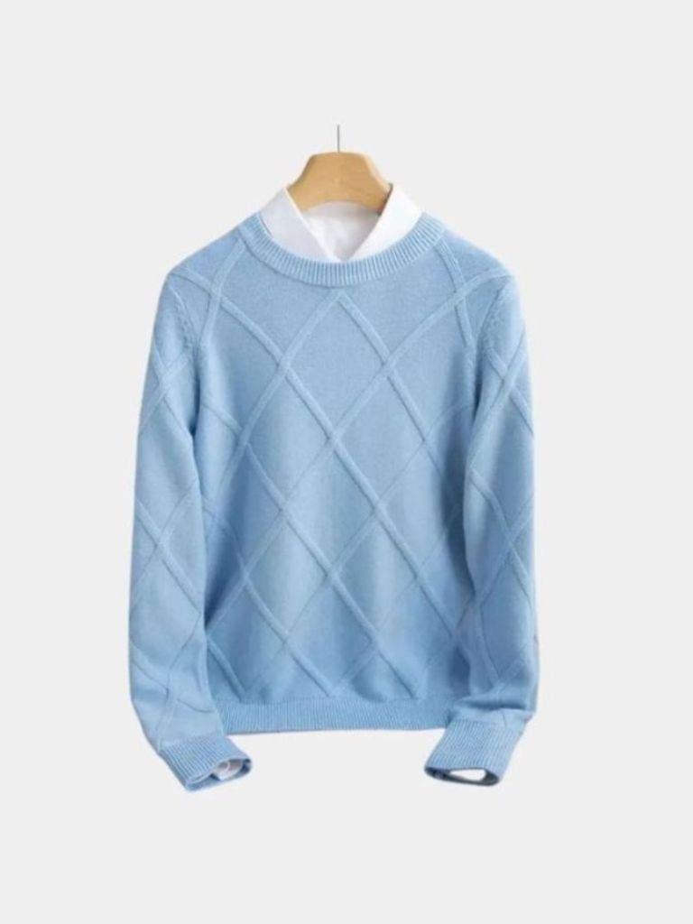 François Blanchet Premium Cashmere Sweater -Crown & Cuff