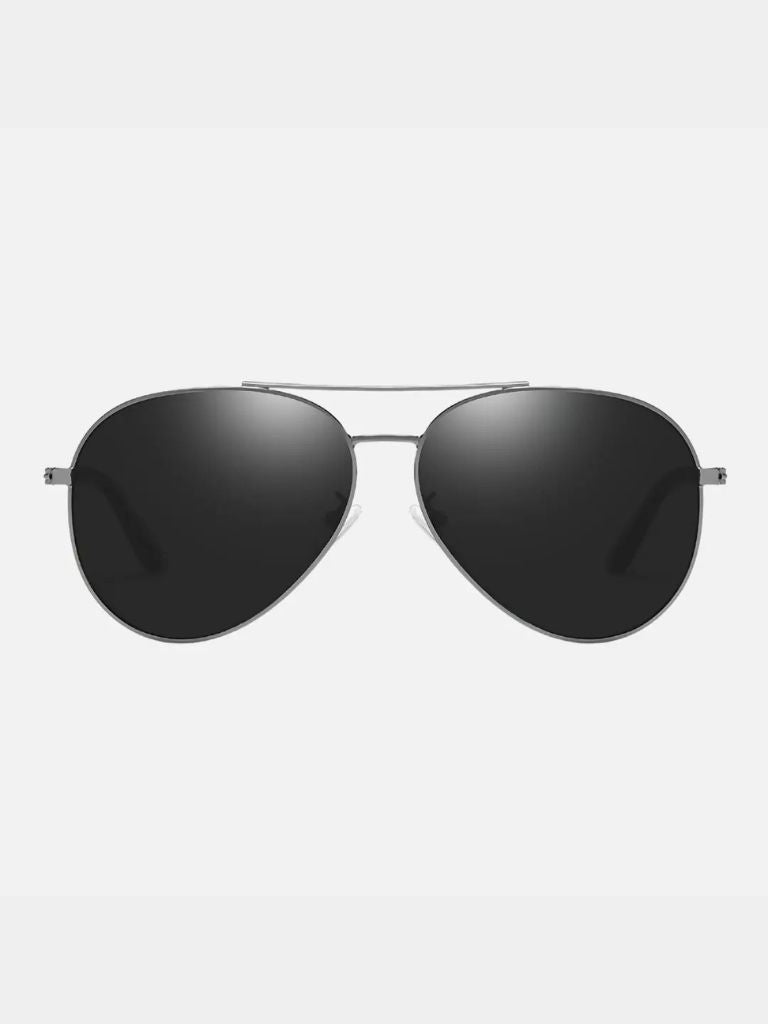 Halo Noir Polarized Sunglasses – Crown & Cuff