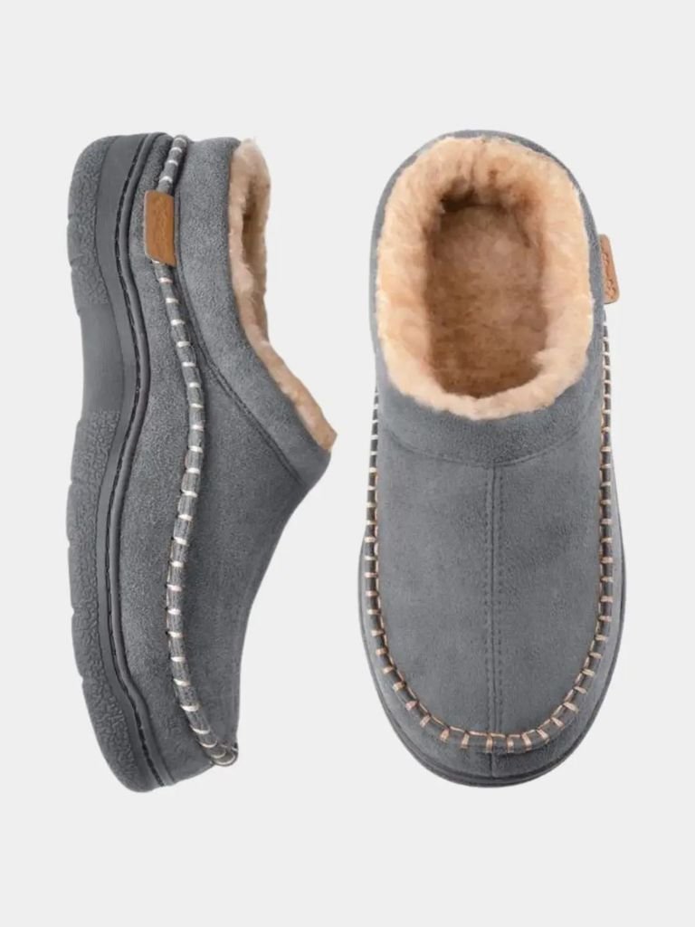 Heritage Luxe Lined Slippers - Crown & Cuff