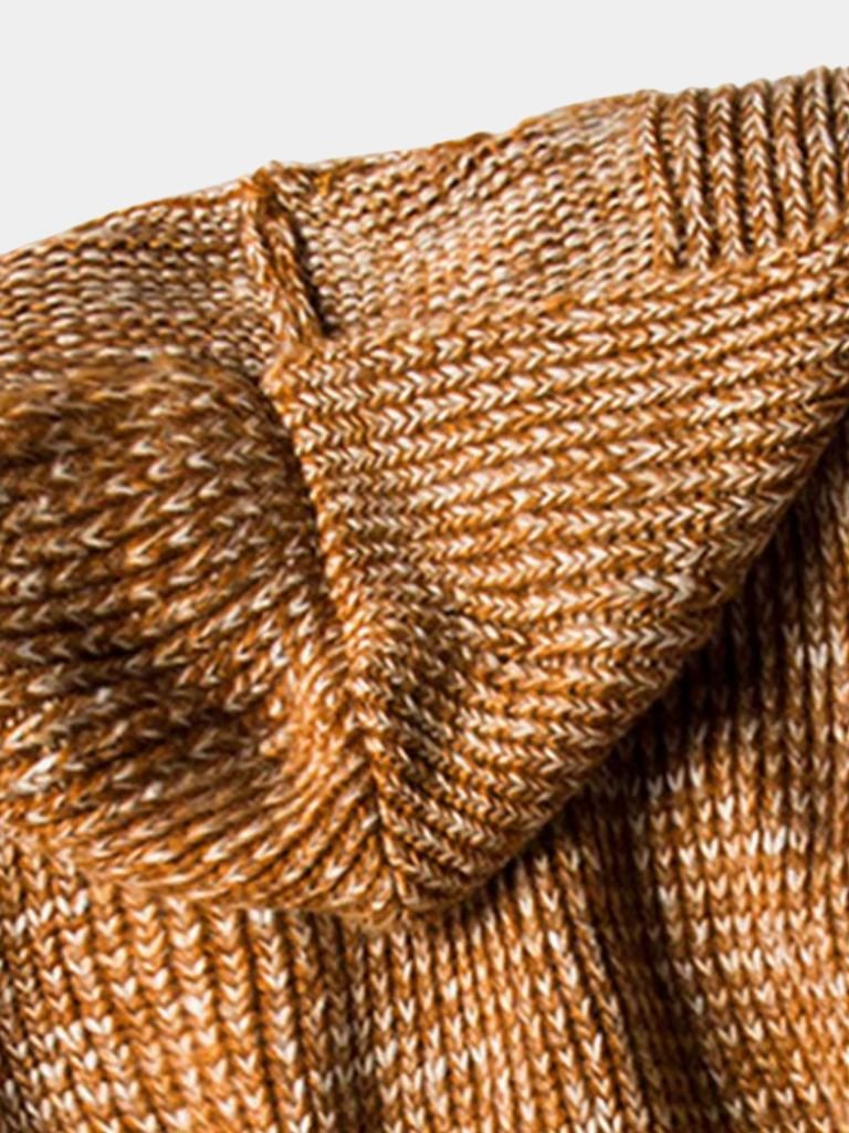 Himalaya Knit Hooded Jacket - Crown & Cuff