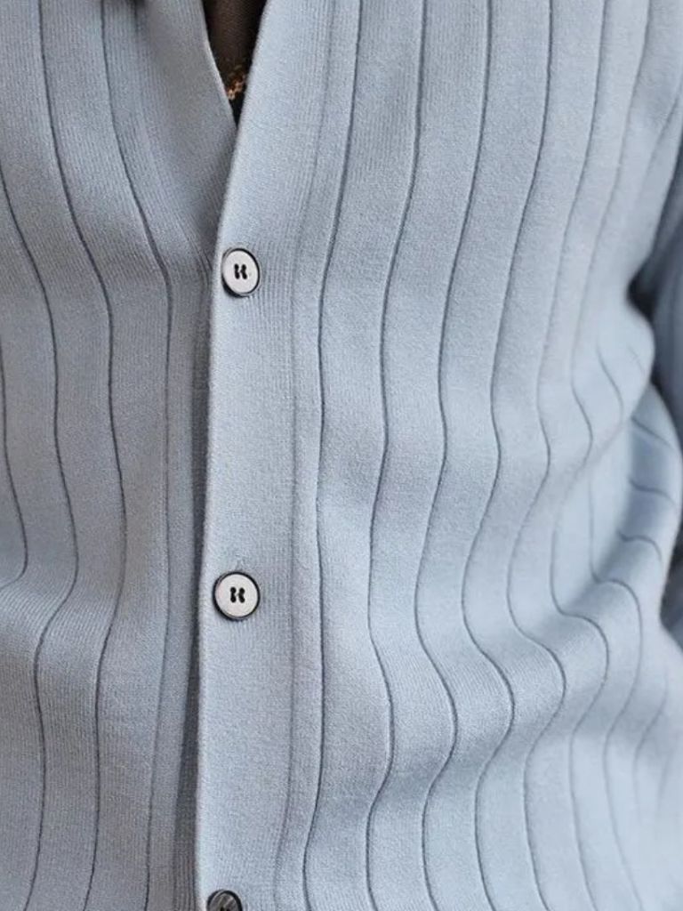 Knit Casual Cardigan - Crown & Cuff