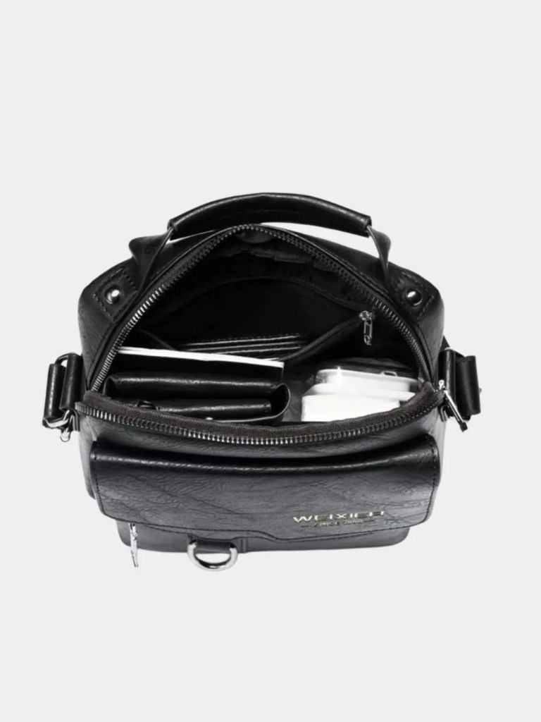 Leather Cross Body Bag - Crown & Cuff