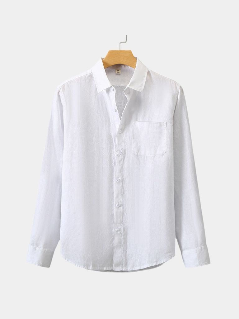 Linen Coast Shirt – Crown & Cuff