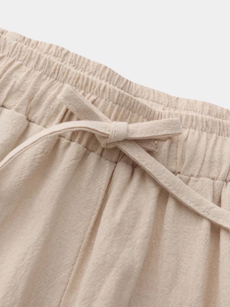 Linen Noire Set - Crown & Cuff