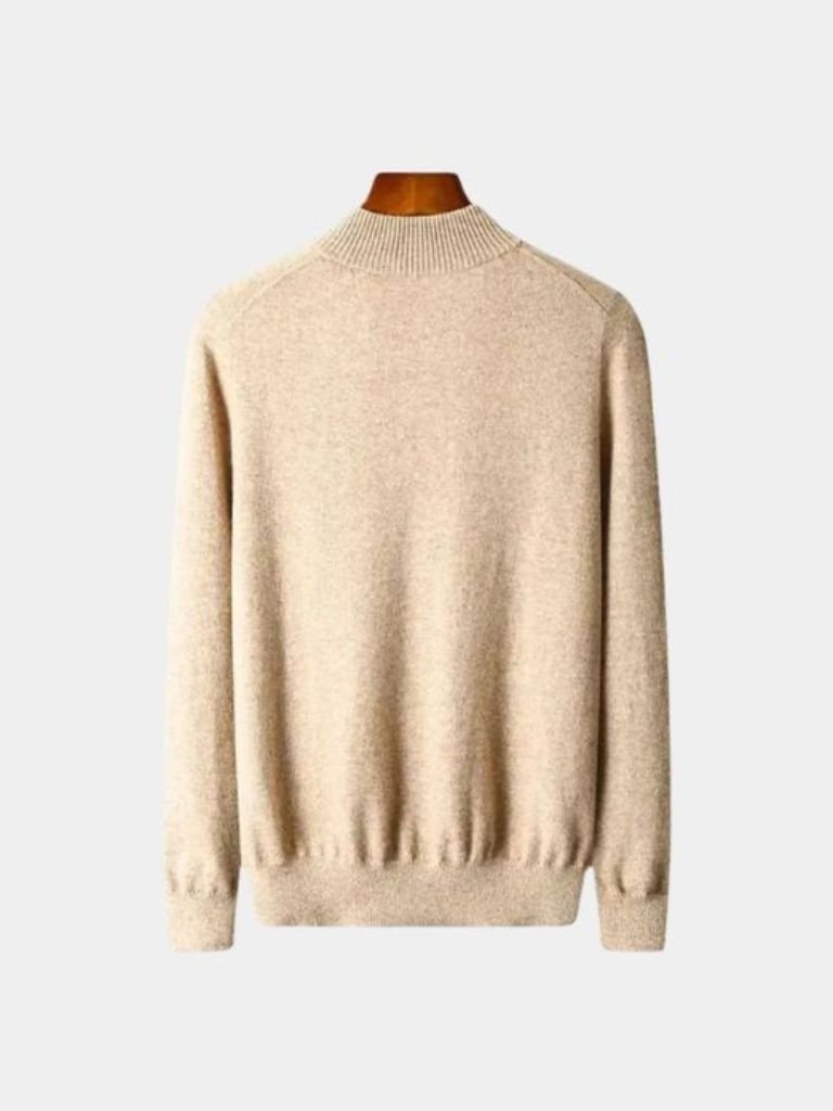 Merino Half Zip Sweater - Crown & Cuff