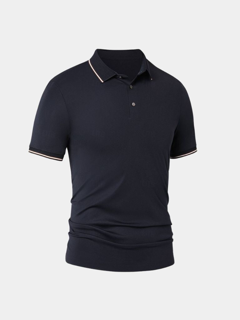 Midnight Trim Polo – Crown & Cuff