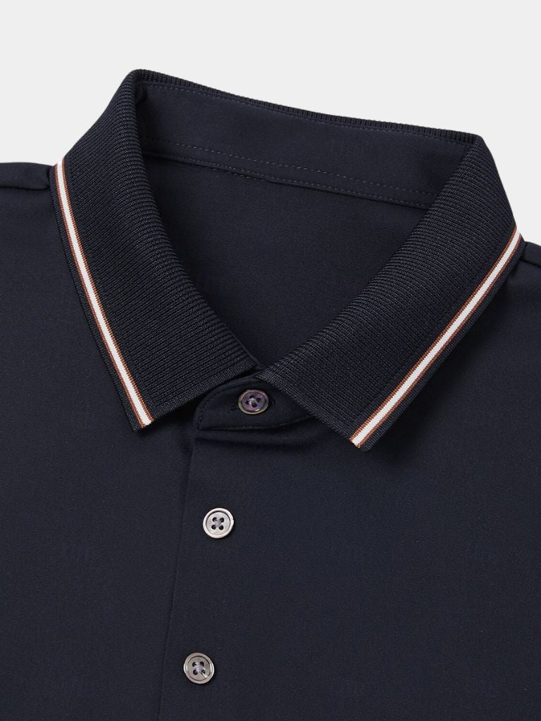 Midnight Trim Polo – Crown & Cuff
