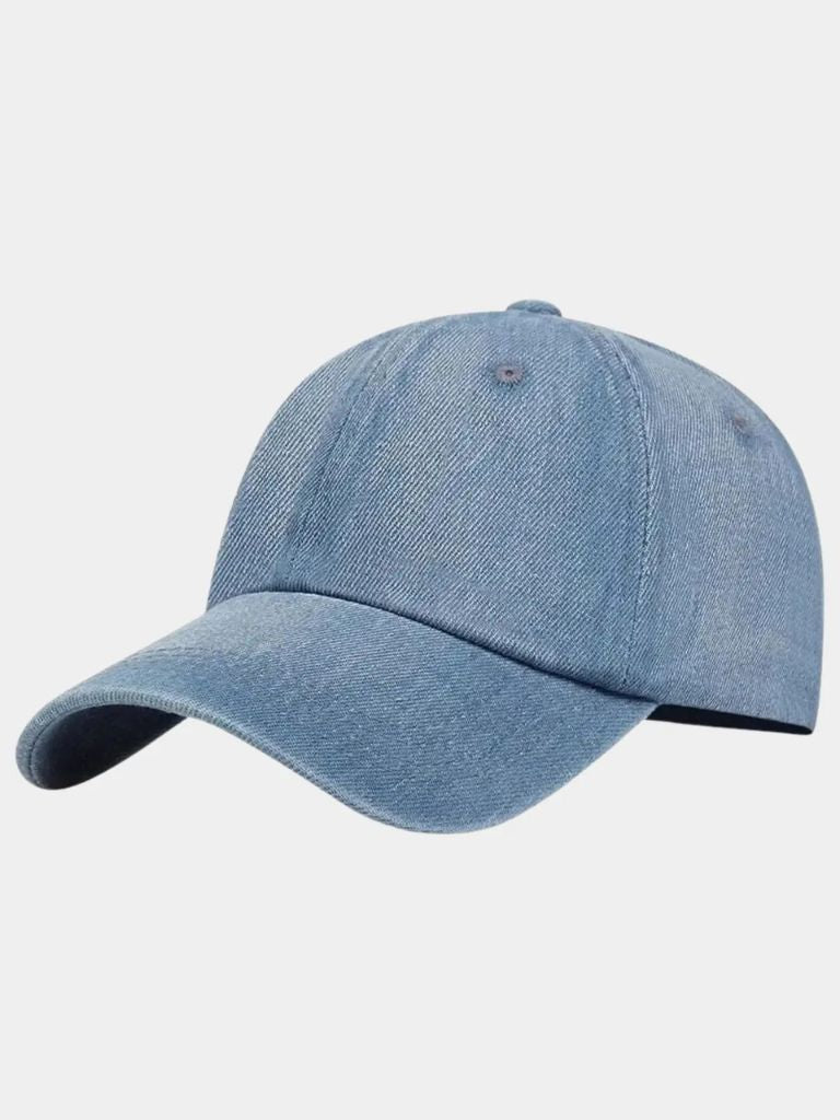 Minimalist Denim Cap - Crown & Cuff