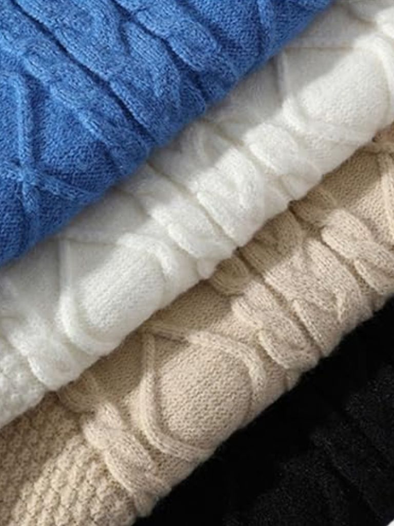 Minimalist Textured Sweater - Crown & Cuff