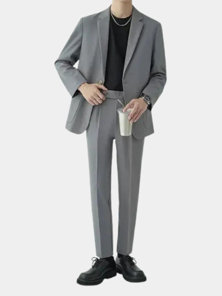 Modern Minimalist Suit Set - Crown & Cuff