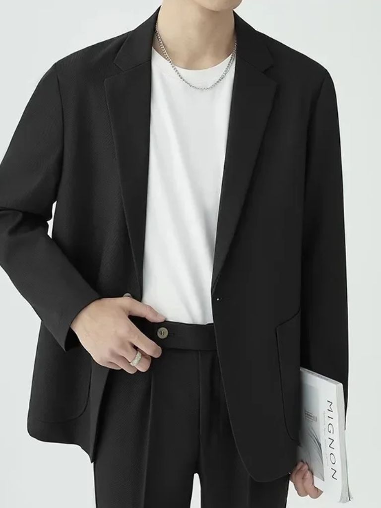 Modern Minimalist Suit Set - Crown & Cuff