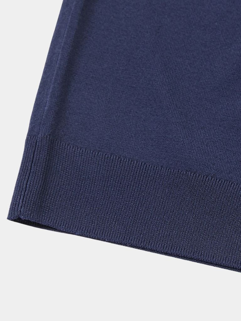 Navy Class Polo – Crown & Cuff