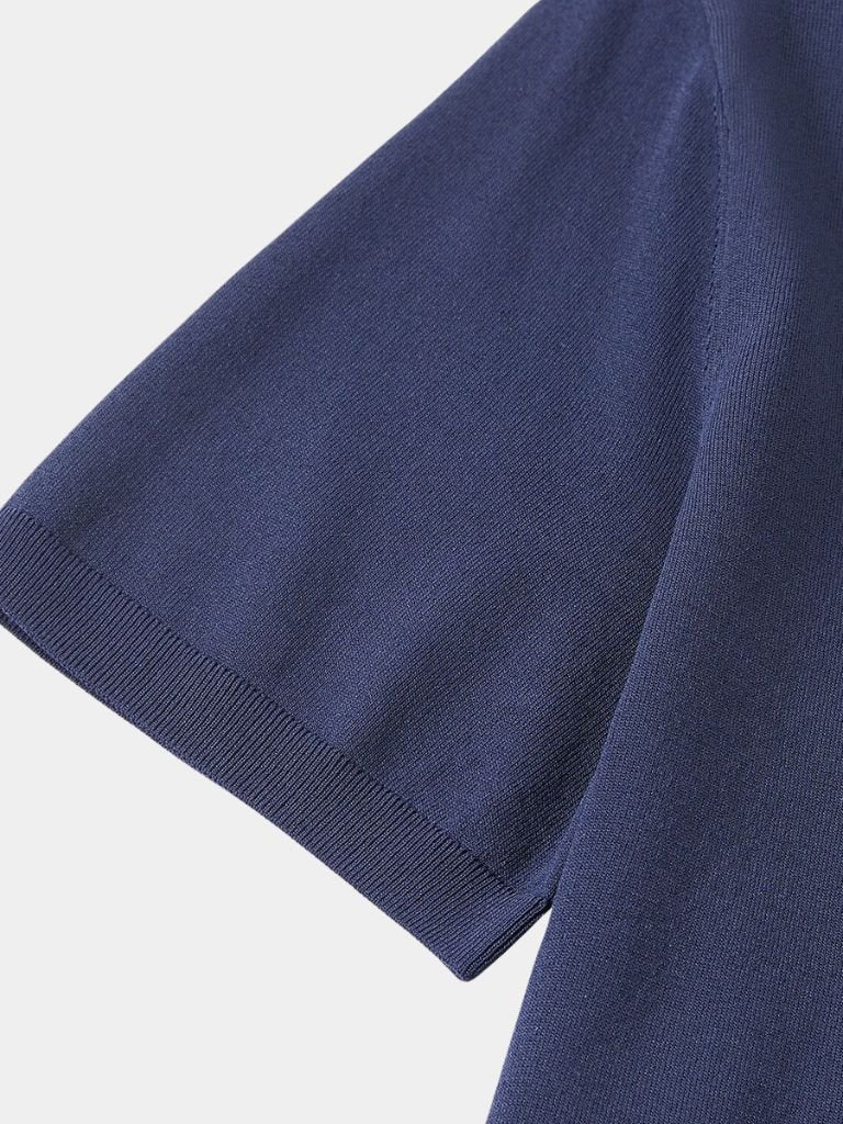 Navy Class Polo – Crown & Cuff