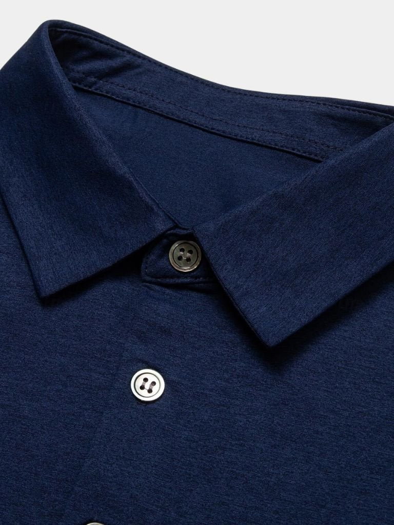 Navy Windsor Polo – Crown & Cuff
