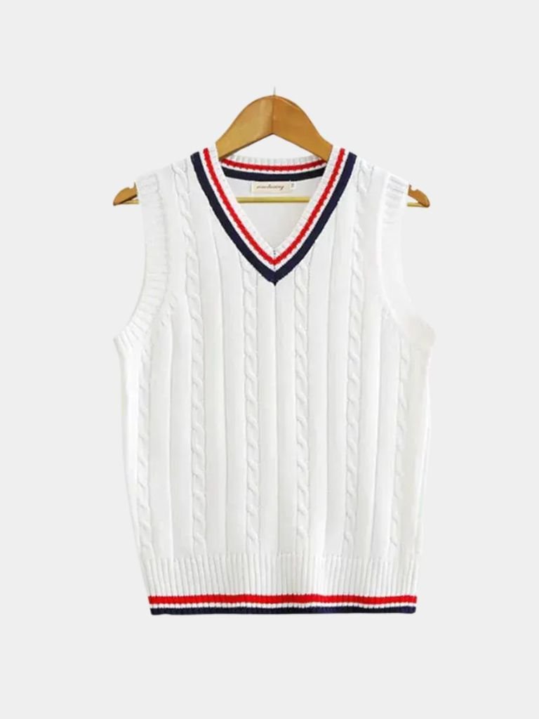 Old Money Essential Knit Vest - Crown & Cuff