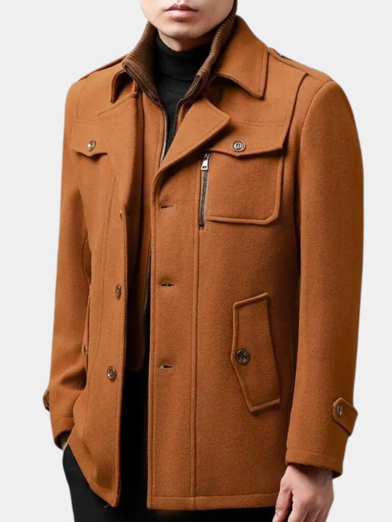 Old Money Two-Piece Winter Coat - Crown & Cuff