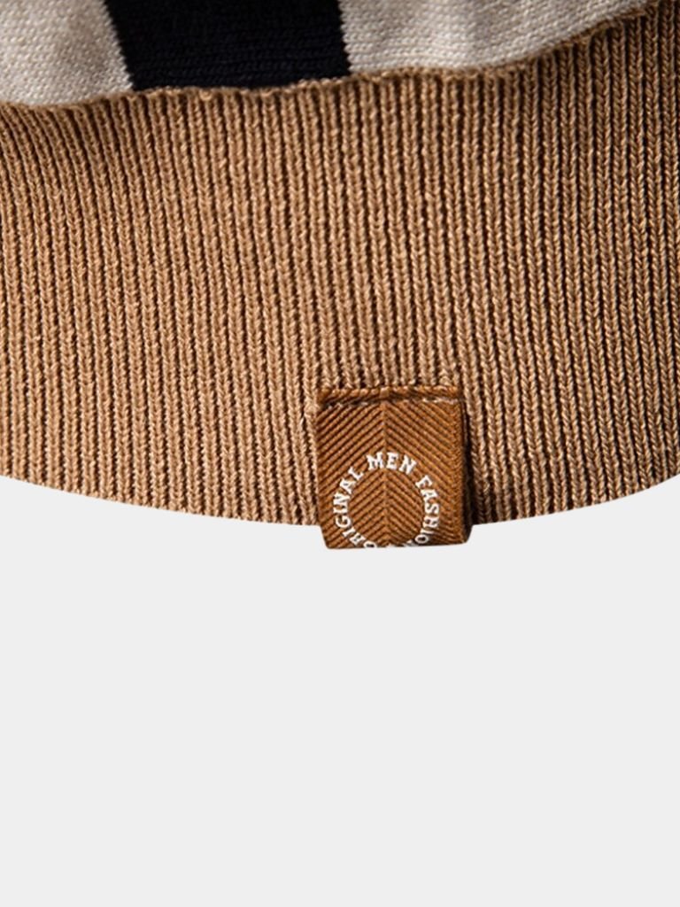 Retro Stripe Polo – Crown & Cuff