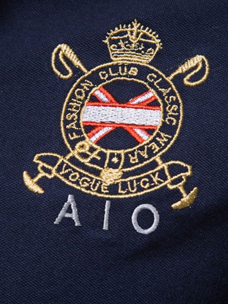 Royal Crest Polo – Crown & Cuff