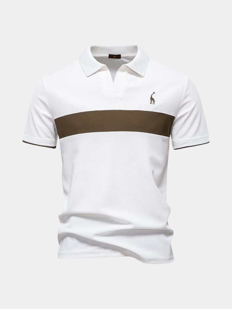 Savanna Stripe Polo – Crown & Cuff