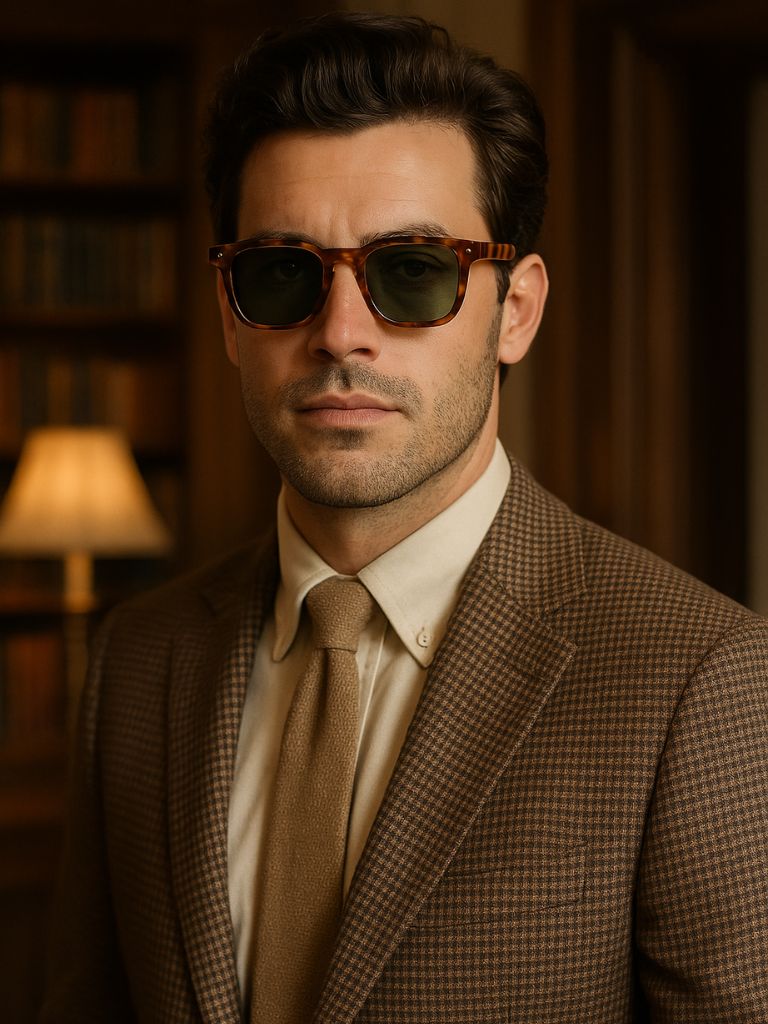 Sepia Testament Polarized Sunglasses – Crown & Cuff