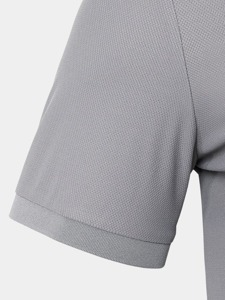 Steel Grey Polo – Crown & Cuff