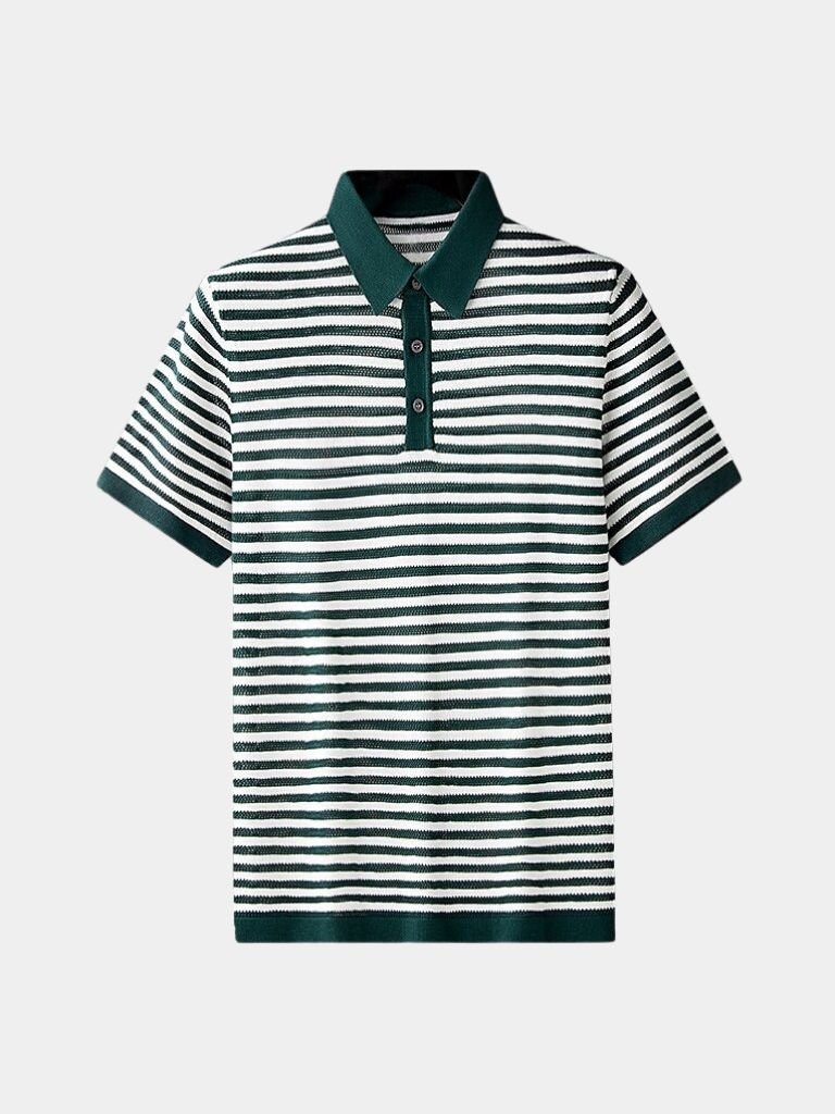 Stripe Class Polo - Crown & Cuff
