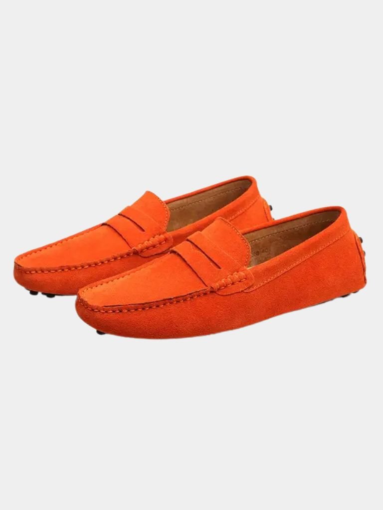 Suede Marina Loafers - Crown & Cuff