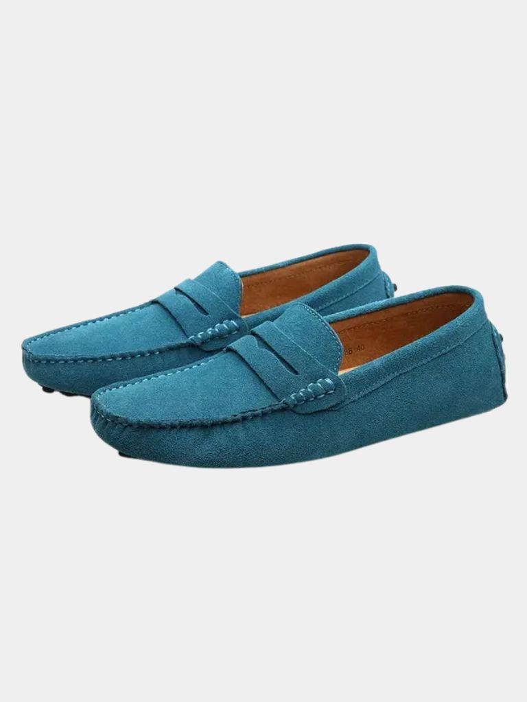 Suede Marina Loafers - Crown & Cuff