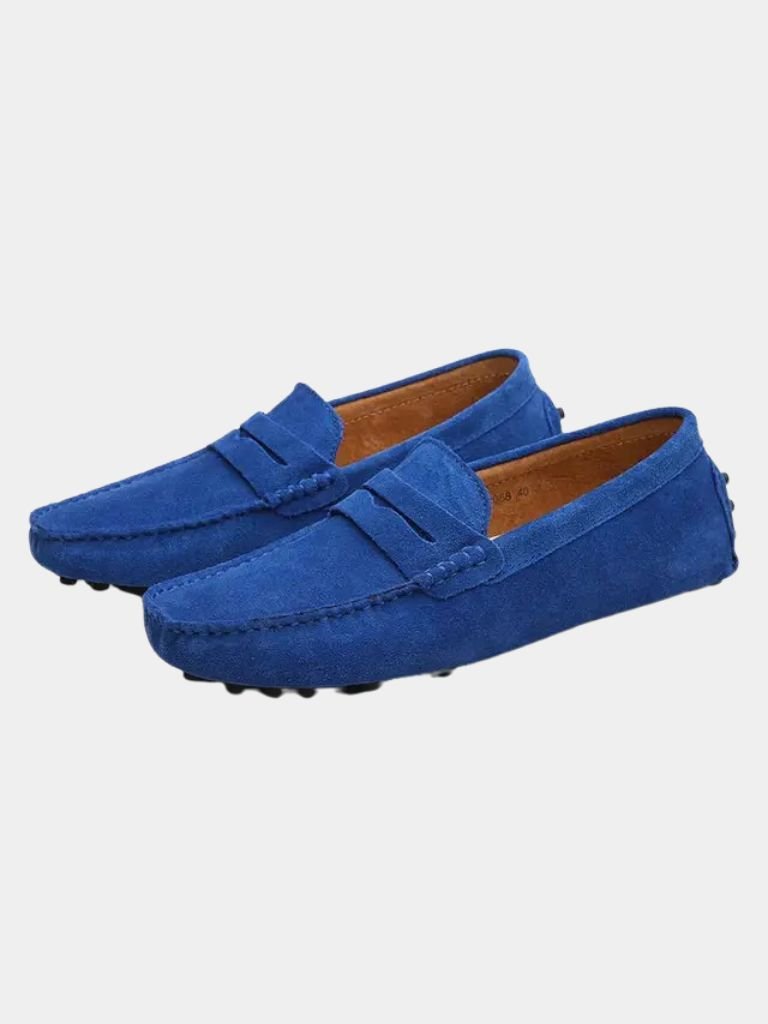 Suede Marina Loafers - Crown & Cuff