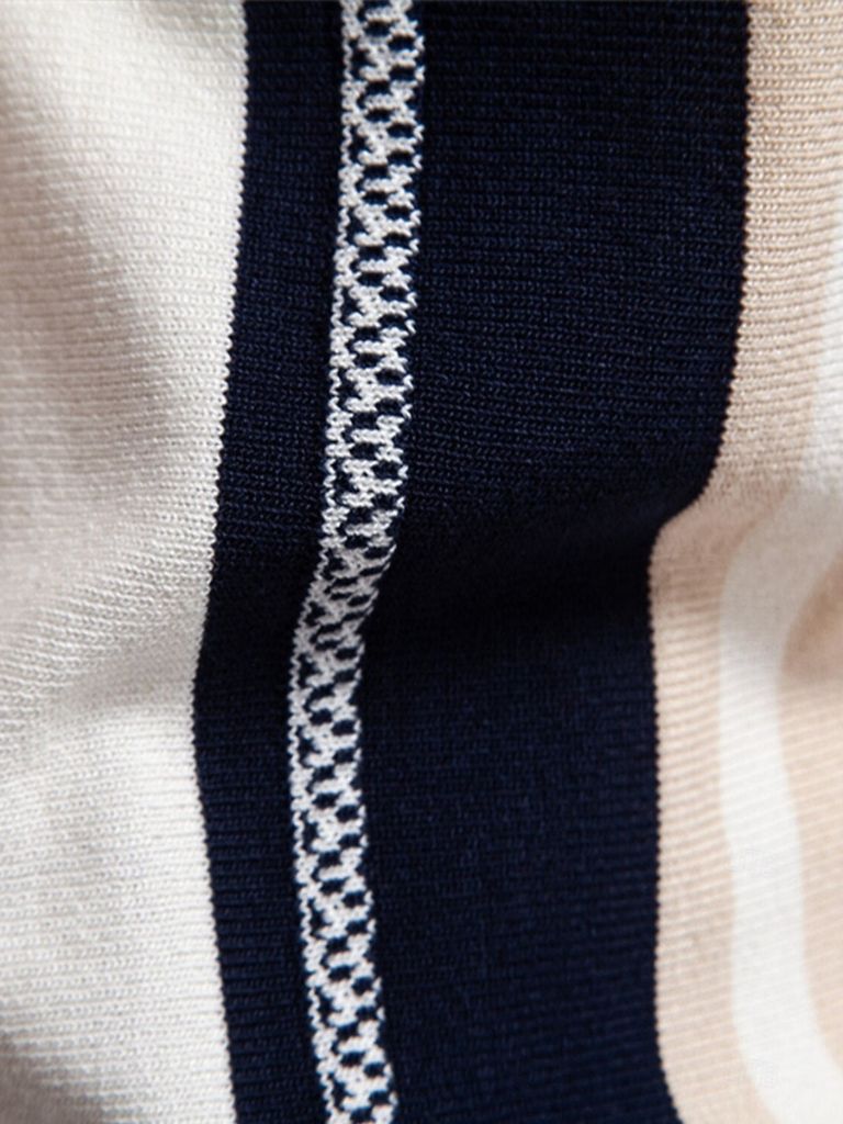 Sundown Stripes Polo – Crown & Cuff
