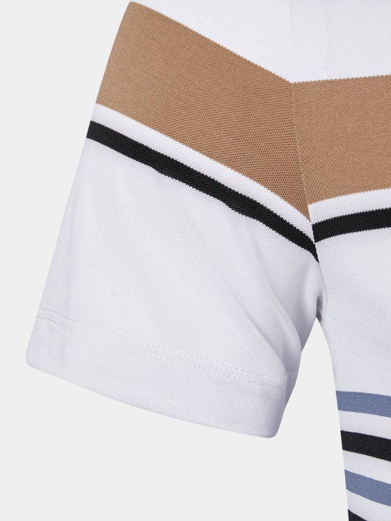 Sunset Stripe Polo – Crown & Cuff