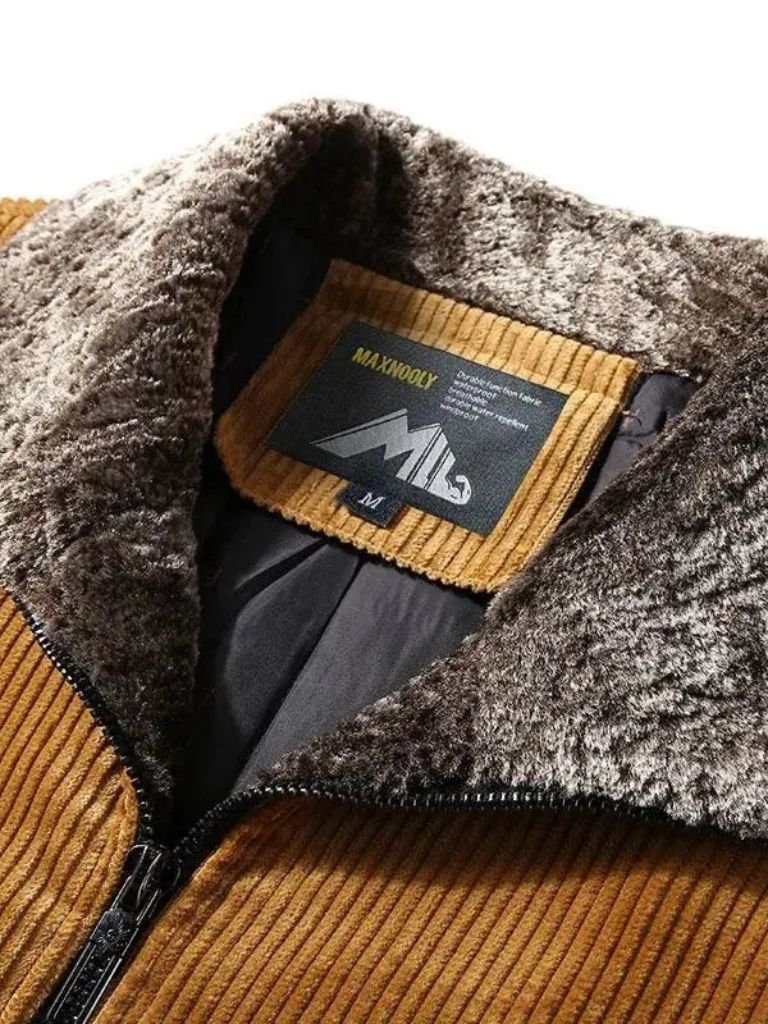 Thermal Windbreaker Corduroy Jacket - Crown & Cuff