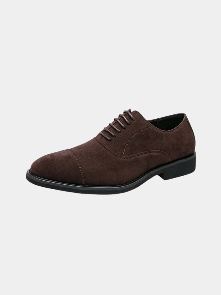 Velvet Monarch Derby Shoes - Crown & Cuff