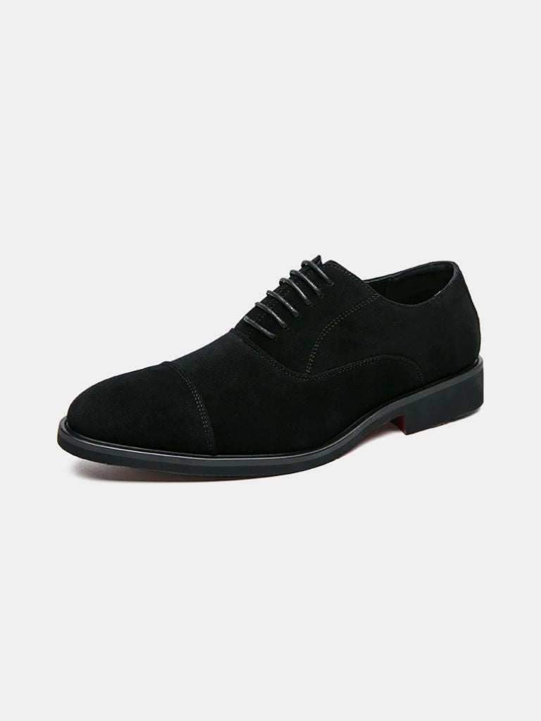 Velvet Monarch Derby Shoes - Crown & Cuff