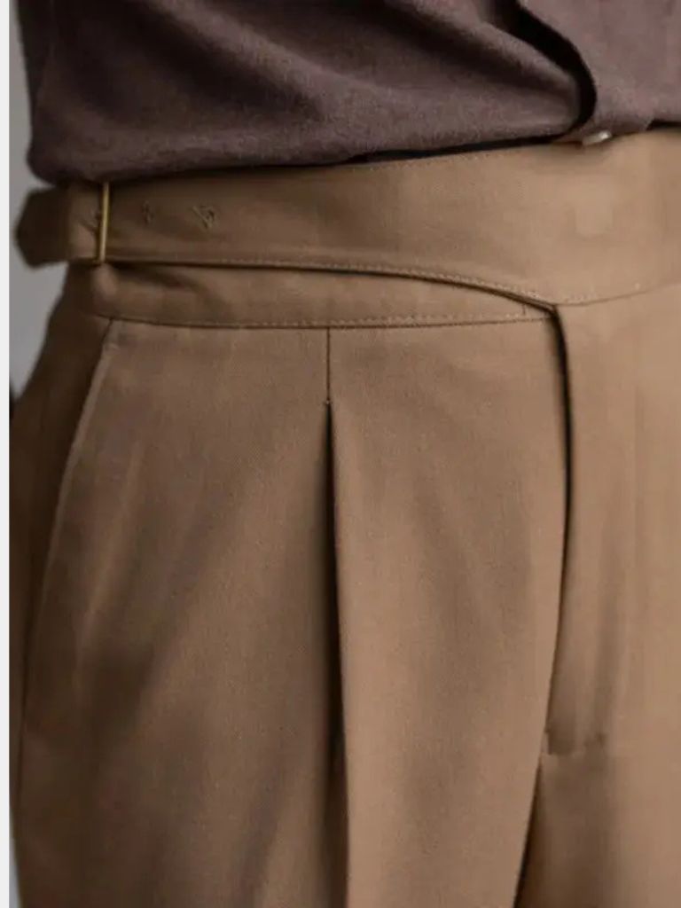 Vintage British Style Trousers - Crown & Cuff