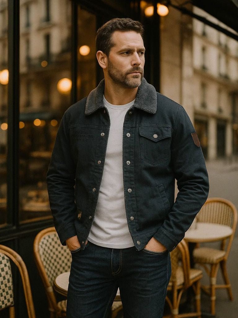 Vintage Military Aviator Jacket - Crown & Cuff