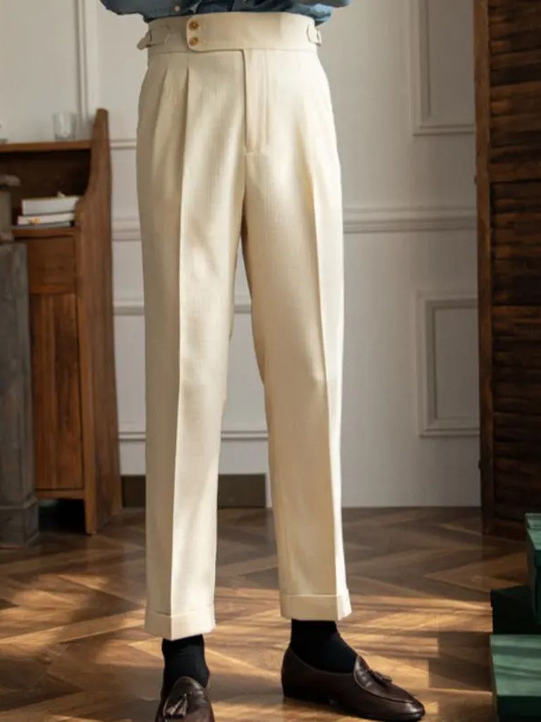 Vintage Old Money Trousers - Crown & Cuff