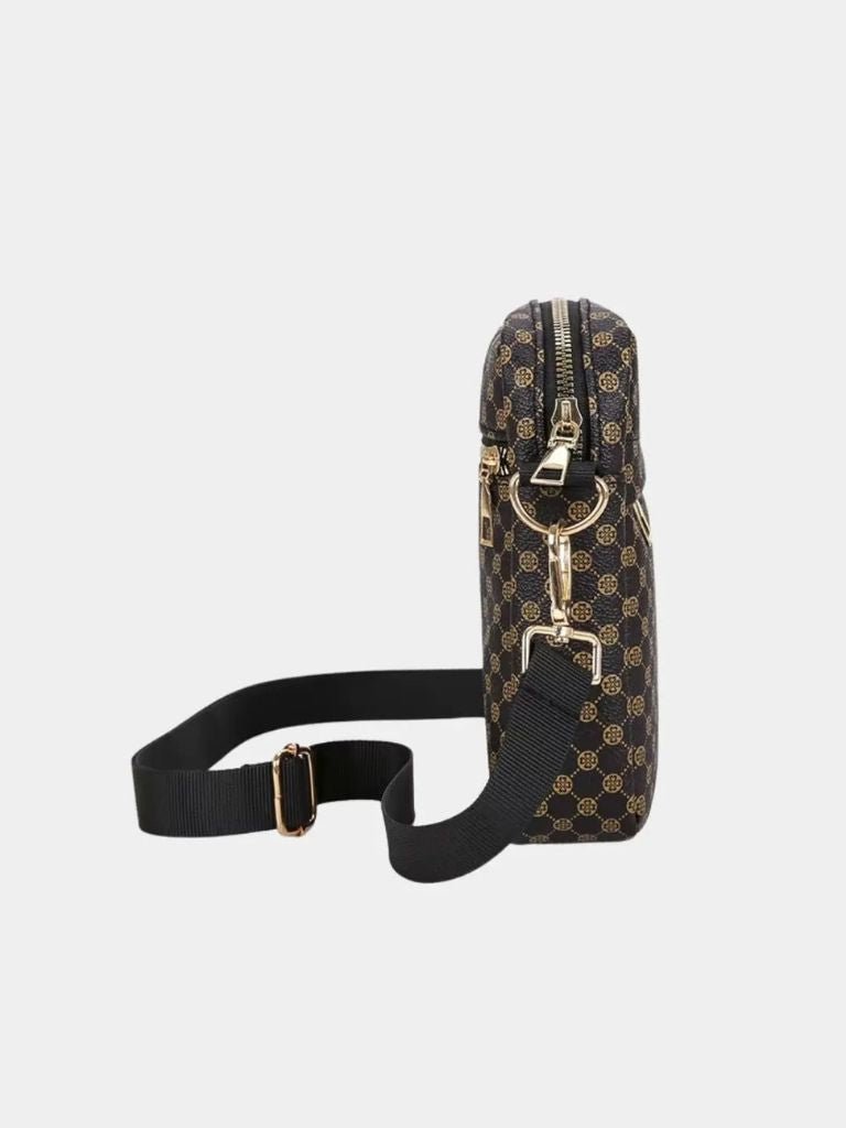 Vintage Pattern Mini Shoulder Bag - Crown & Cuff