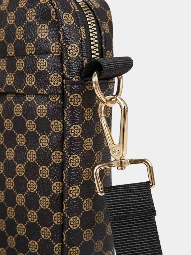 Vintage Pattern Mini Shoulder Bag - Crown & Cuff