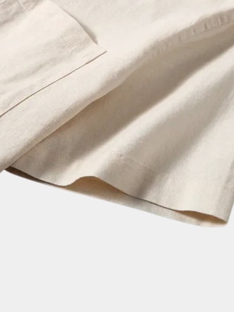 White Wellspring Linen T-Shirt – Crown & Cuff